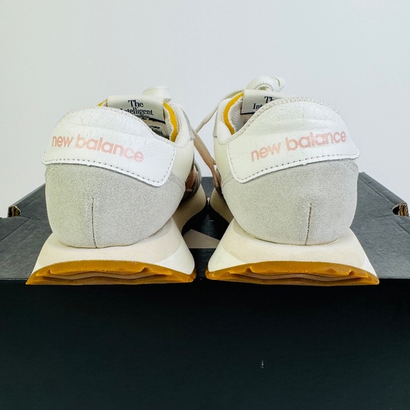 New Balance 237 Sea Salt Pink Suede Sneakers Shoes WS237GA Women's Size 6 B - Picture 6 of 12